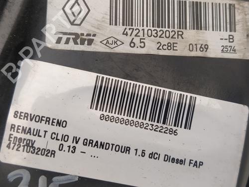Servo brake RENAULT CLIO IV Grandtour (KH_) 1.5 dCi 90 (KHN3, KHN4) | BP16207410M42 