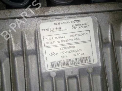 Engine control unit (ECU) RENAULT CLIO II (BB_, CB_)  | BP170711M57 