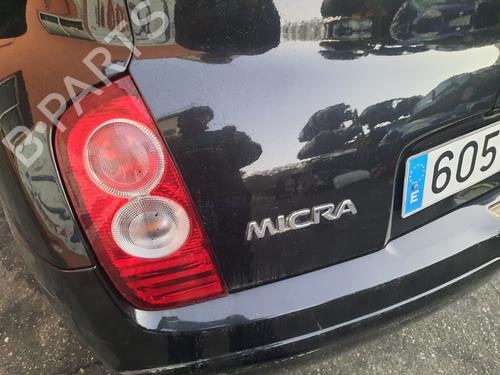 Used Left taillight NISSAN MICRA III (K12) [2002-2010]  8939263