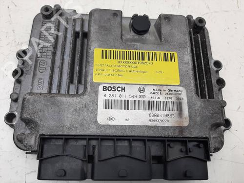 Used Engine control unit (ECU) RENAULT SCÉNIC II (JM0/1_) [2003-2010]  8365343