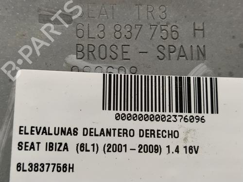 Front right window mechanism SEAT IBIZA III (6L1)  | BP17454603C23 