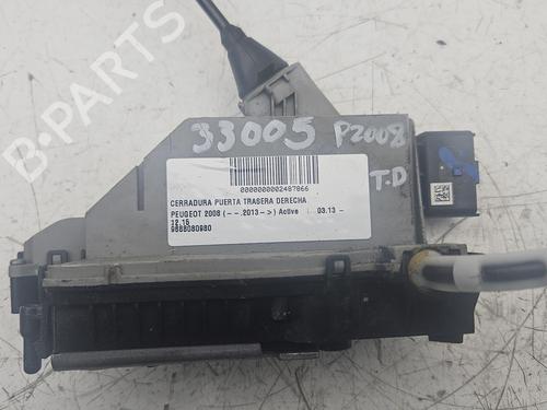 Used Rear right lock PEUGEOT 2008 I (CU_) [2013-2025]  22445399