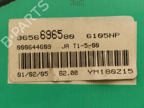 Instrument cluster PEUGEOT 206 Hatchback (2A/C) 1.6 HDi 110 | BP18116710C47 