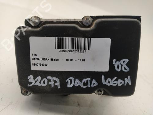 Bremsaggregat ABS DACIA LOGAN (LS_) 1.4 (LSOA, LSOC, LSOE, LSOG) (75 hp) 17784480