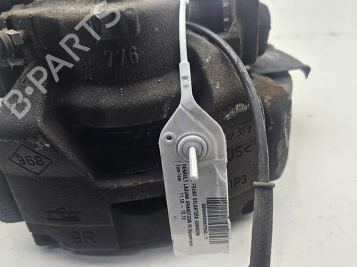 Used Right front brake caliper RENAULT LAGUNA III Grandtour (KT0/1) [2007-2015]  30568688