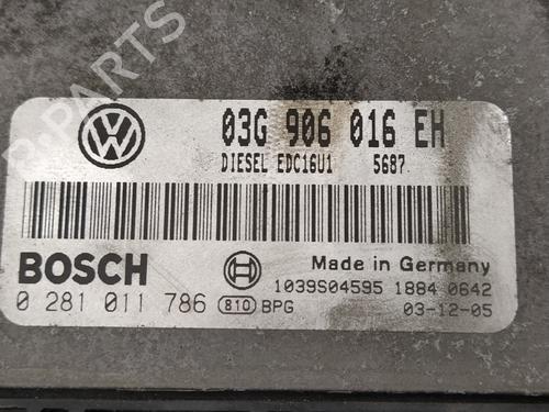 Engine control unit (ECU) VW TOURAN (1T1, 1T2) 2.0 TDI | BP16957373M57 