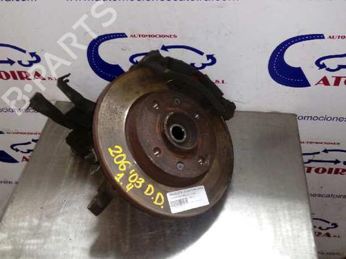 Used Right front steering knuckle PEUGEOT 206 Saloon 1.4 (75 hp) 576988