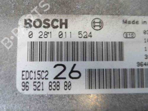 Engine control unit (ECU) CITROËN XANTIA (X1_, X2_) 2.0 HDI 109 | BP144521M57 