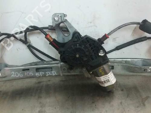 Used Front right window mechanism PEUGEOT 206 Hatchback (2A/C) 1.4 HDi eco 70 (68 hp) 171326