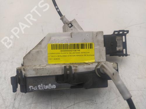 Used Front right lock CITROËN BERLINGO MULTISPACE (B9) [2008-2025]  11182813