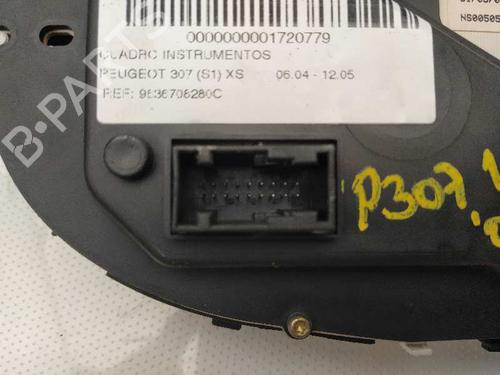 Instrument cluster PEUGEOT 307 Break (3E) 1.6 HDi 110 | BP6141168C47 
