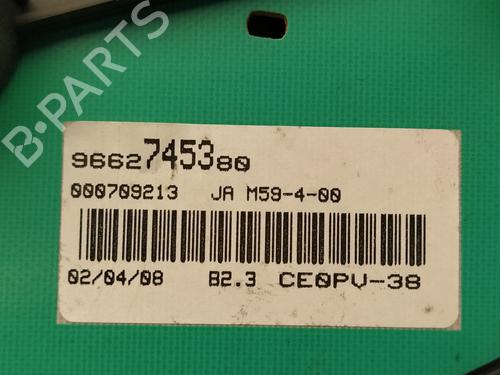Instrument cluster CITROËN BERLINGO MULTISPACE (B9) 1.6 HDi 90 4x4 | BP21665498C47 