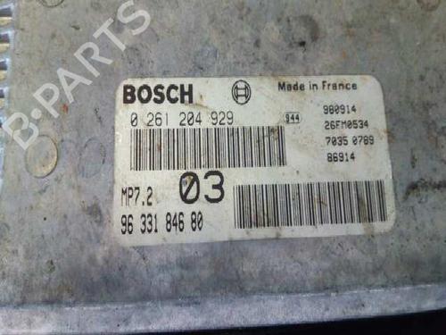 Used Engine control unit (ECU) CITROËN SAXO (S0, S1) 1.6 (90 hp) 144819