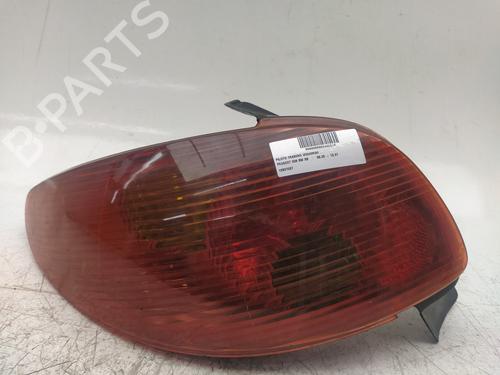 Used Left taillight PEUGEOT 206 Hatchback (2A/C) 1.4 HDi eco 70 (68 hp) 18955256
