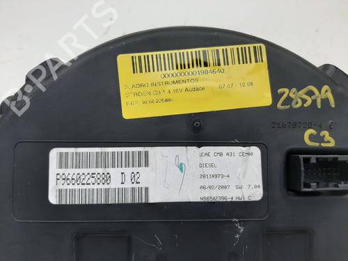 Instrument cluster CITROËN C3 I (FC_, FN_) 1.4 HDi | BP8387907C47 
