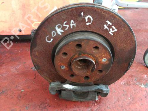 Used Left front steering knuckle OPEL CORSA D (S07) [2006-2015]  855447