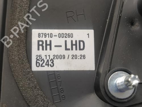 Right mirror TOYOTA YARIS (_P9_)  | BP14981034C27 