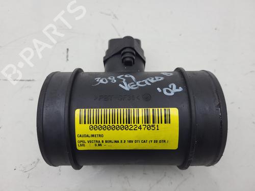 Used Mass air flow sensor OPEL VECTRA B (J96) [1995-2004]  13483174