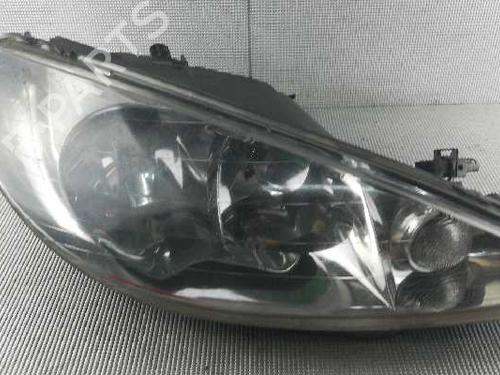 Used Right headlight PEUGEOT 206 Hatchback (2A/C) 1.4 HDi eco 70 (68 hp) 2301851