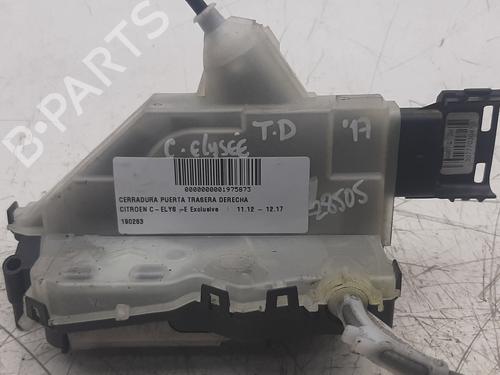 Serratura posteriore destra CITROËN C-ELYSEE (DD_) 1.6 BlueHDi 100 (99 hp) 8360416