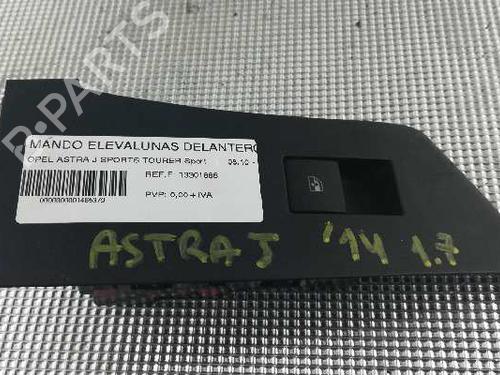 Used Left front window switch OPEL ASTRA J Sports Tourer (P10) [2010-2015]  2516437