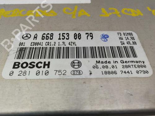 Engine control unit (ECU) MERCEDES-BENZ A-CLASS (W168) A 170 CDI (168.009, 168.109) | BP5099971M57 