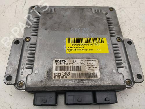 Used Engine control unit (ECU) PEUGEOT 406 Coupe (8C) 2.2 HDI (133 hp) 13876790