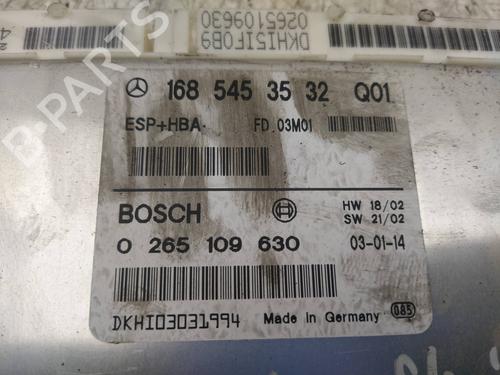 Control unit MERCEDES-BENZ A-CLASS (W168) A 170 CDI (168.009, 168.109) | BP9906308M11 