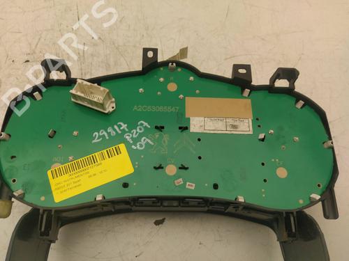Instrument cluster PEUGEOT 207 (WA_, WC_) 1.6 HDi | BP10360965C47 