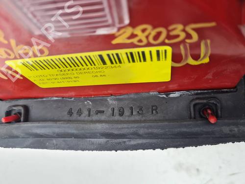 BP7815233C35 | Right taillight AUDI 80 B3 Saloon (893, 894, 8A2) 2.0 E 16V BP7815233C35