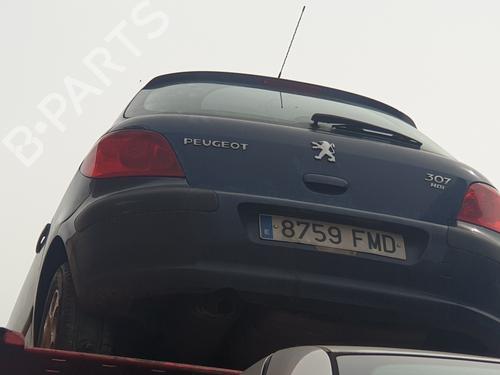 Rear right lock PEUGEOT 307 (3A/C) 1.6 HDi | BP9458509C99 