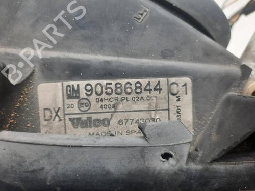Left headlight OPEL VECTRA B (J96) 1.8 i 16V (F19) | BP10041405C28 