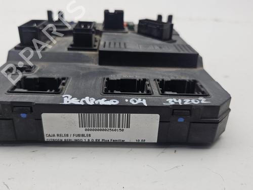 Fuse box CITROËN BERLINGO / BERLINGO FIRST MPV (MF_, GJK_, GFK_) 1.9 D (MFWJZ) | BP29826075E1
