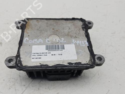 Used Engine control unit (ECU) OPEL CORSA C (X01) [2000-2009]  30844349