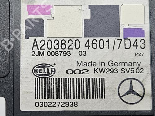 Interior roof light MERCEDES-BENZ C-CLASS (W203) C 220 CDI (203.008) | BP23225687I8 