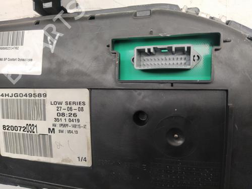 Instrument cluster RENAULT MEGANE II (BM0/1_, CM0/1_) 1.5 dCi (BM1E, CM1E) | BP16266498C47 