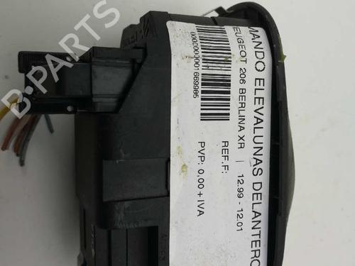 Used Left front window switch PEUGEOT 206 Hatchback (2A/C) 2.0 HDI 90 (90 hp) 4910771