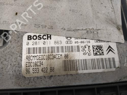 Engine control unit (ECU) CITROËN C4 I (LC_)  | BP10168898M57 