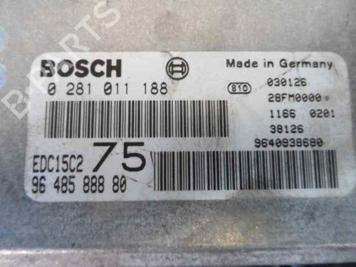 Engine control unit (ECU) PEUGEOT 206 Hatchback (2A/C)  | BP144547M57 