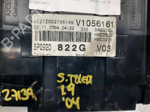 Instrument cluster SEAT TOLEDO III (5P2)  | BP6597103C47 