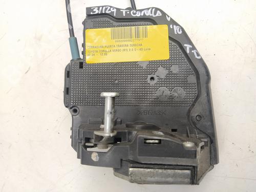 Used Rear right lock TOYOTA COROLLA Verso (ZER_, ZZE12_, R1_) 2.0 D-4D (CUR10_, CUR10R) (116 hp) 15183760