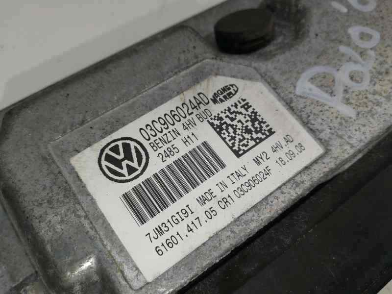 VW Polo 9N 2005-2009 1.4 BUD moteur 16 V Unité de commande ECU 03C906024AD