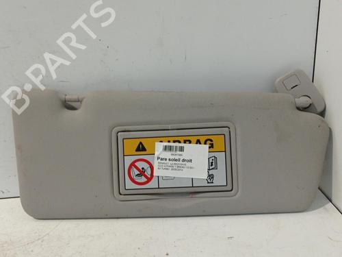 Used Right sun visor Right sun visor RENAULT CLIO IV Grandtour (KH_) 1.5 dCi 90 (KHN3, KHN4) (90 hp) 30016299 30016299