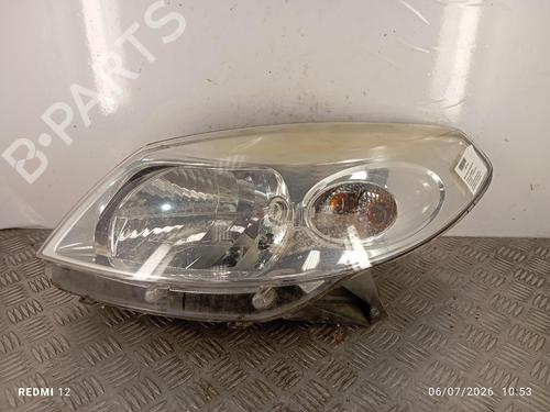 Left headlight DACIA SANDERO | BP37165003C28 - Image 2