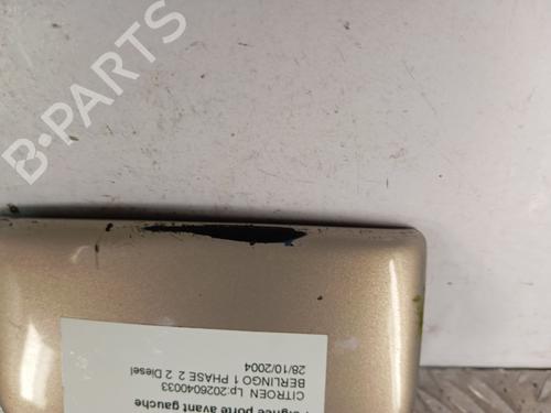 Used Front left exterior door handle Front left exterior door handle CITROËN BERLINGO / BERLINGO FIRST MPV (MF_, GJK_, GFK_) 2.0 HDI 90 (MFRHY) (90 hp) 33850558 33850558