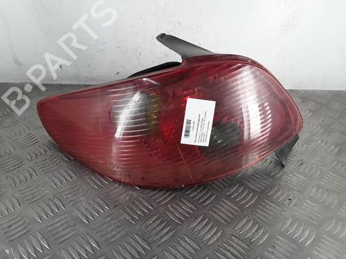 Venstre baglygte PEUGEOT 206 Hatchback (2A/C) 2.0 HDI 90 (90 hp) 30009800