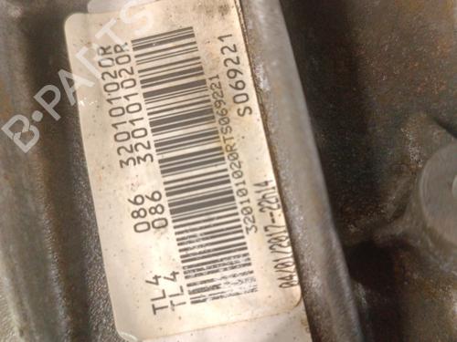 Gearbox RENAULT MEGANE IV Hatchback (B9A/M/N_) 1.5 dCi 110 (B9A3) | BP30126102M3