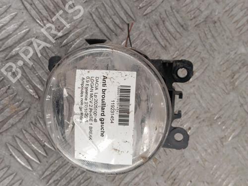 Used Left front fog light DACIA LOGAN MCV II TCe 90 (K8M1, K8MA, K8AC) (90 hp) 31707843