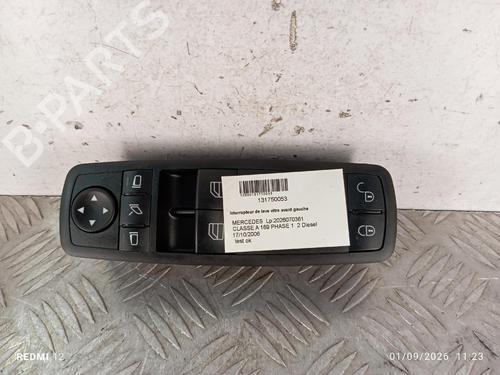 Left front window switch MERCEDES-BENZ A-CLASS (W169) A 200 CDI (169.008, 169.308) | BP38712714I27 - Image 2