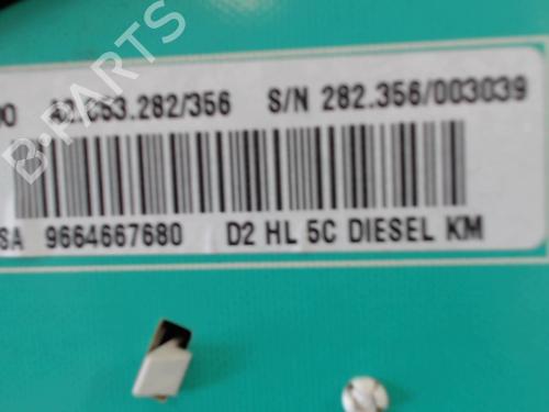 Instrument cluster PEUGEOT 407 SW (6E_, 6D_) 1.6 HDi 110 | BP30027779C47